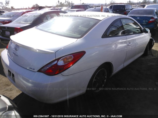 4T1CE30P54U860032 - 2004 TOYOTA CAMRY SOLARA SE/SLE Ağ foto 4