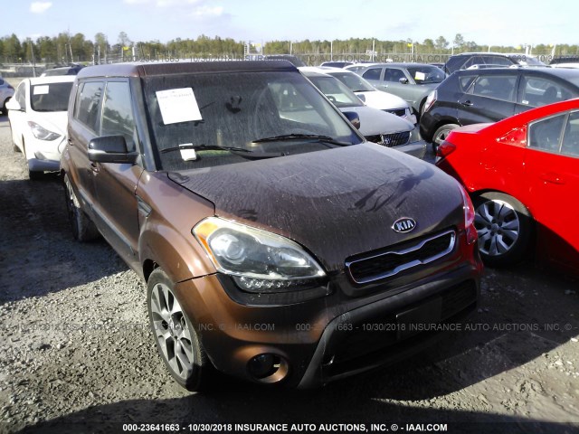 KNDJT2A65C7421136 - 2012 KIA SOUL +/!/SPORT BROWN photo 1