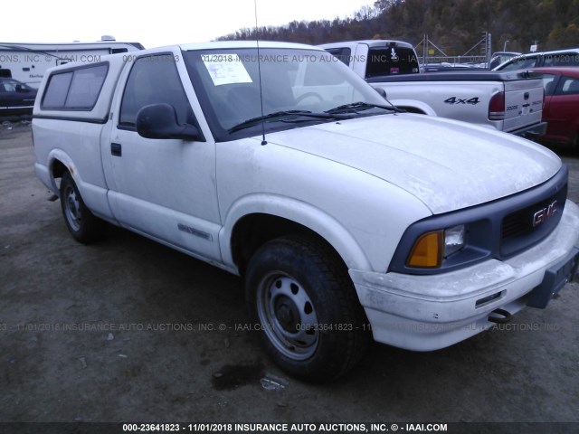 1GTCT14Z1SK534232 - 1995 GMC SONOMA WHITE photo 1