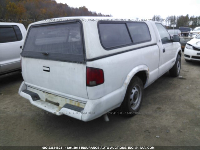 1GTCT14Z1SK534232 - 1995 GMC SONOMA WHITE photo 4