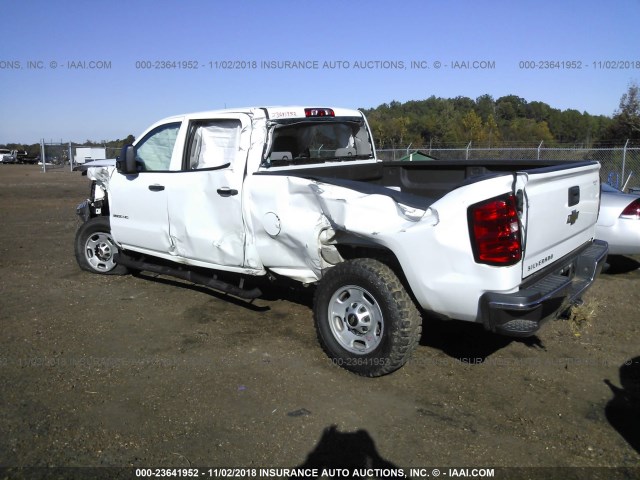 1GC1CUEG2FF618922 - 2015 CHEVROLET SILVERADO C2500 HEAVY DUTY WHITE photo 3