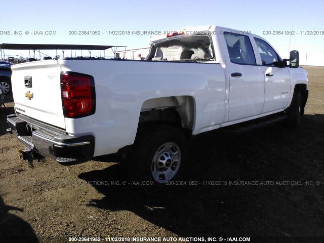 1GC1CUEG2FF618922 - 2015 CHEVROLET SILVERADO C2500 HEAVY DUTY WHITE photo 4