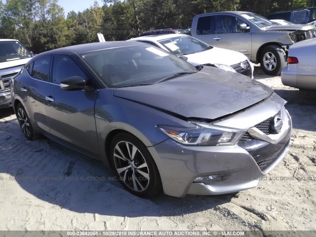 1N4AA6AP2GC432393 - 2016 NISSAN MAXIMA 3.5S/SV/SL/SR/PLAT GRAY photo 1