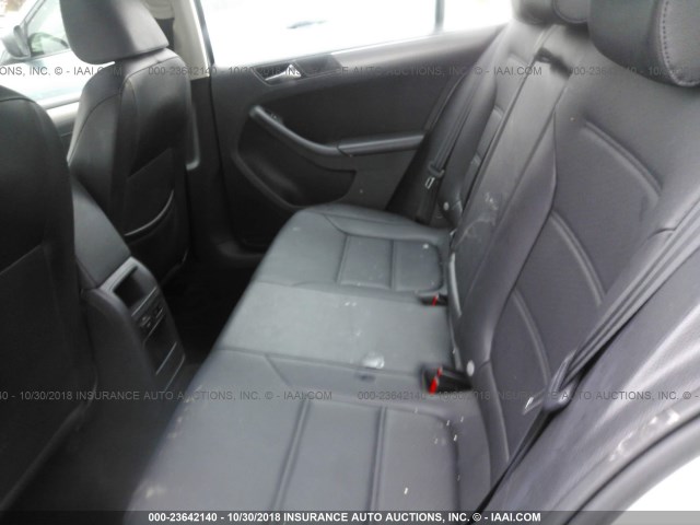 3VWLL7AJ2DM205856 - 2013 VOLKSWAGEN JETTA TDI SILVER photo 8