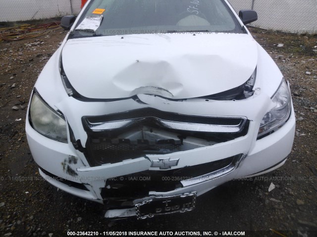 1G1ZA5E09AF190379 - 2010 CHEVROLET MALIBU LS 白色 照片 6