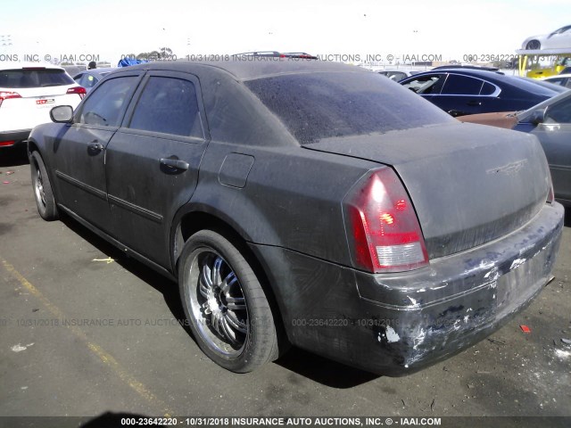 2C3KA53G06H348840 - 2006 CHRYSLER 300 TOURING BLACK photo 3