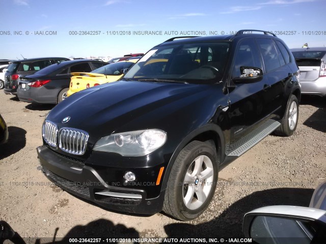 5UXFE4C56AL384309 - 2010 BMW X5 XDRIVE30I BLACK photo 2