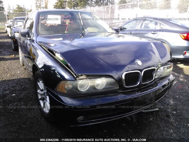 WBADT43443G033302 - 2003 BMW 525 I AUTOMATIC BLUE photo 6