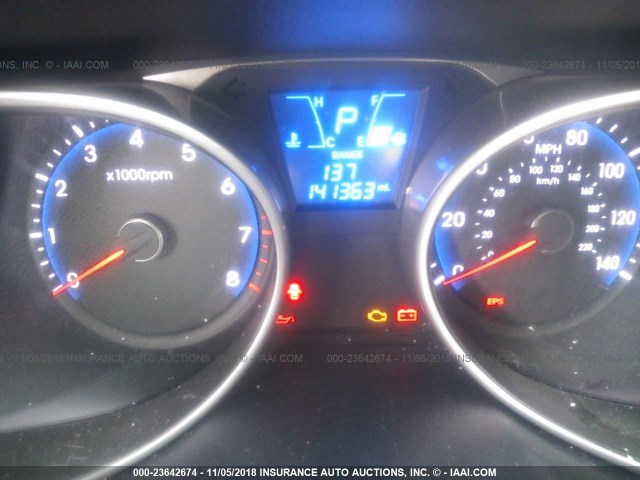 KM8JU3AC6BU148860 - 2011 HYUNDAI TUCSON GLS/LIMITED ლურჯი ფოტო 7