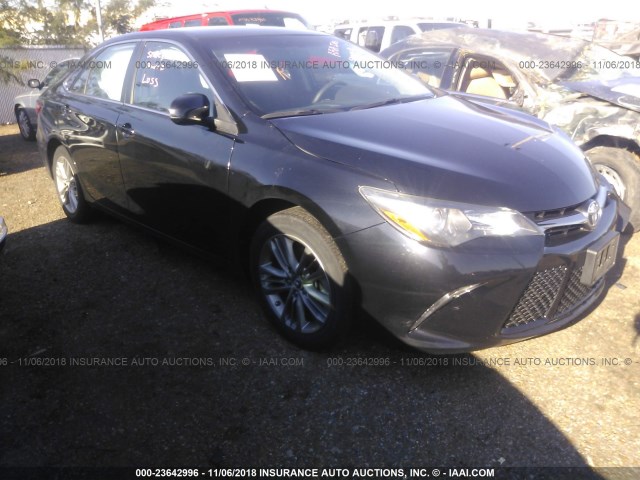 4T1BF1FK0FU051033 - 2015 TOYOTA CAMRY LE/XLE/SE/XSE BLACK photo 1