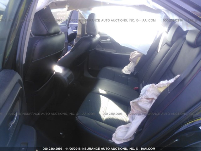 4T1BF1FK0FU051033 - 2015 TOYOTA CAMRY LE/XLE/SE/XSE BLACK photo 8