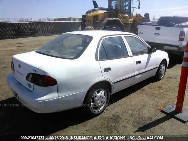 2T1BR12E6WC055368 - 1998 TOYOTA COROLLA VE/CE/LE WHITE photo 4