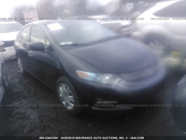 JHMZE2H53BS004098 - 2011 HONDA INSIGHT LX BLACK photo 1