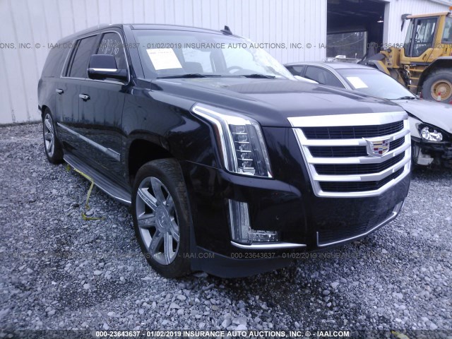 1GYS3SKJ7FR565717 - 2015 CADILLAC ESCALADE BLACK photo 1