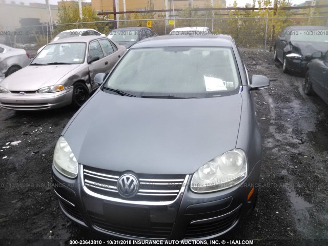 3VWEF71K07M136324 - 2007 VOLKSWAGEN JETTA WOLFSBURG 灰色 照片 6