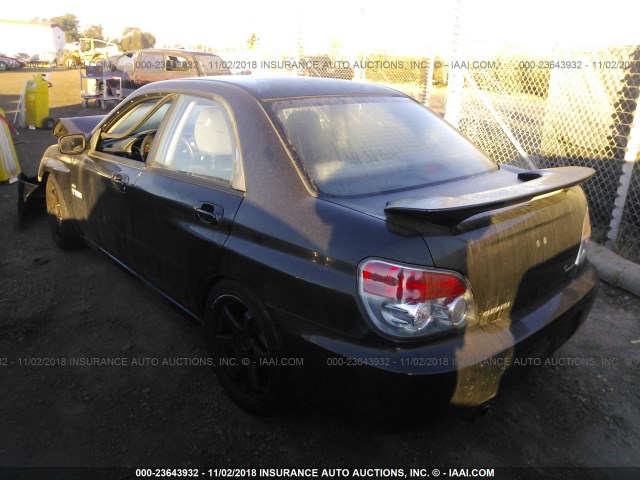 JF1GD79656G526116 - 2006 SUBARU IMPREZA WRX/LIMITED BLACK photo 3