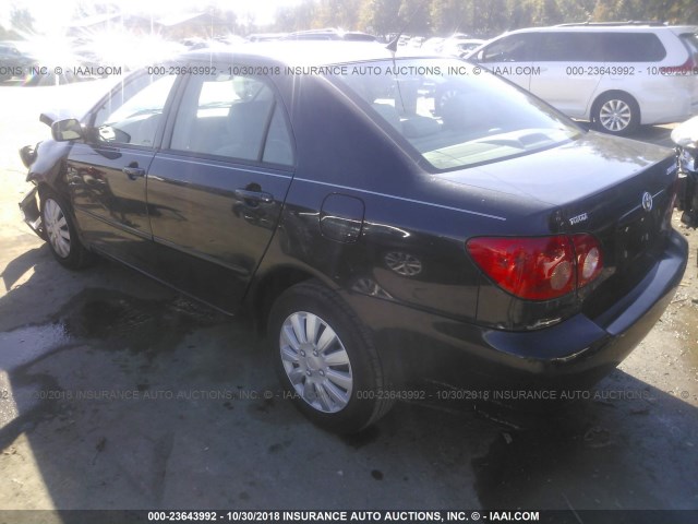 1NXBR32E08Z960623 - 2008 TOYOTA COROLLA CE/LE/S GRAY photo 3