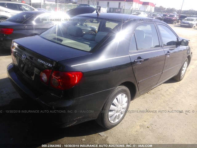 1NXBR32E08Z960623 - 2008 TOYOTA COROLLA CE/LE/S GRAY photo 4