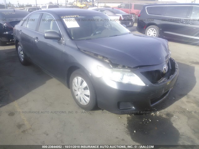 4T4BF3EK5BR107478 - 2011 TOYOTA CAMRY SE/LE/XLE GRAY photo 1