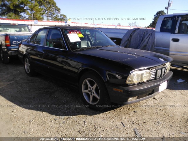 WBAHD2312NBF73999 - 1992 BMW 535 I AUTOMATIC BLACK photo 1