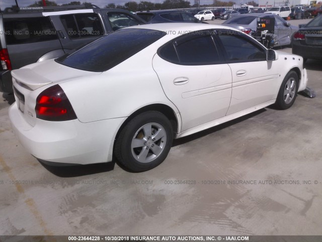 2G2WP552971111937 - 2007 PONTIAC GRAND PRIX თეთრი ფოტო 4