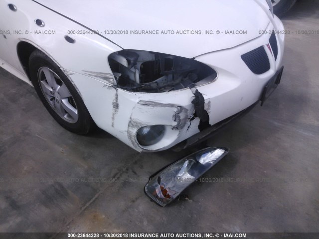 2G2WP552971111937 - 2007 PONTIAC GRAND PRIX თეთრი ფოტო 6