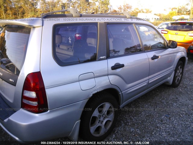 JF1SG65653H729482 - 2003 SUBARU FORESTER 2.5XS ვერცხლისფერი ფოტო 6