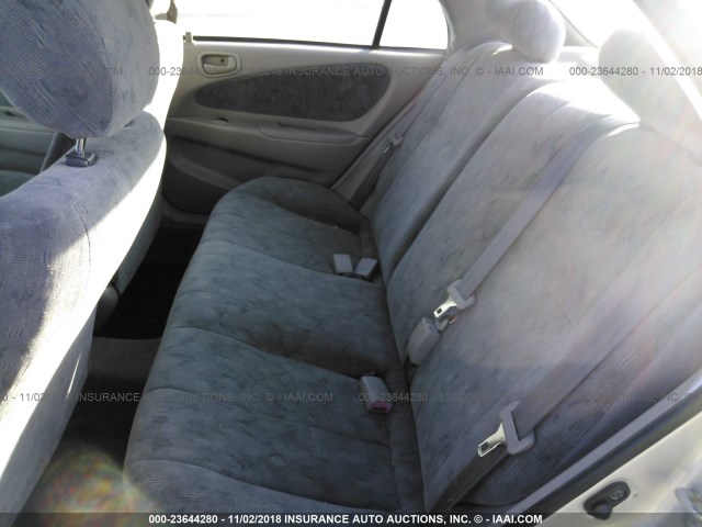 2T1BR12E8YC308399 - 2000 TOYOTA COROLLA VE/CE/LE SILVER photo 8