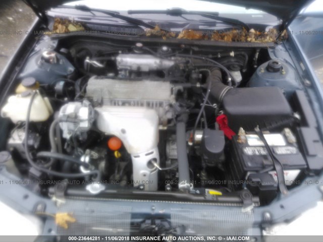 4T1BG22K41U764874 - 2001 TOYOTA CAMRY CE/LE/XLE 蓝色 照片 10