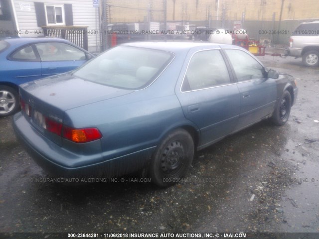 4T1BG22K41U764874 - 2001 TOYOTA CAMRY CE/LE/XLE 蓝色 照片 4
