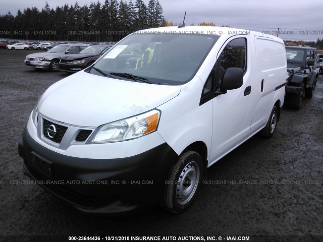 3N6CM0KN1GK697124 - 2016 NISSAN NV200 2.5S/2.5SV WHITE photo 2