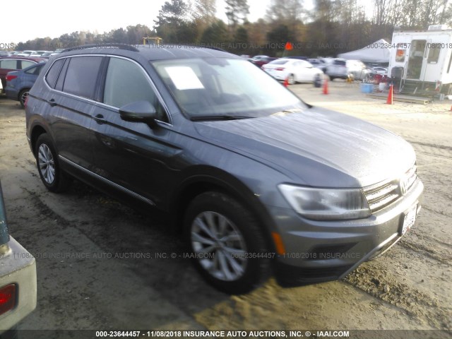 3VV3B7AX1JM078041 - 2018 VOLKSWAGEN TIGUAN SE/SEL Pewter photo 1