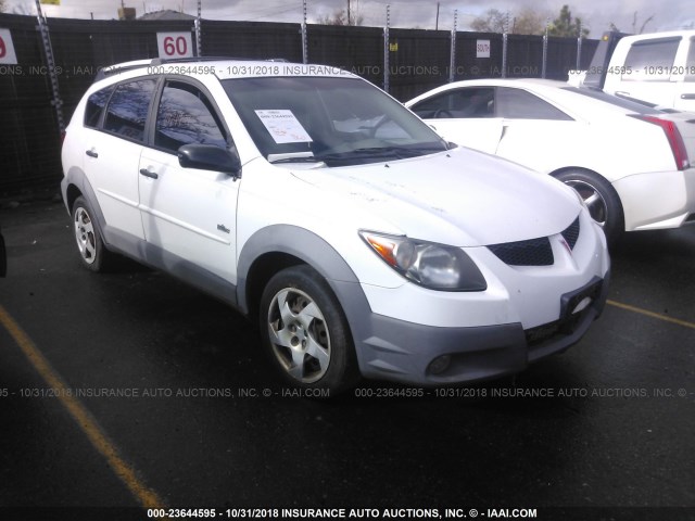 5Y2SL62863Z404958 - 2003 PONTIAC VIBE WHITE photo 1