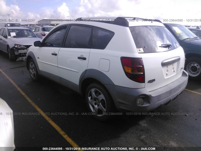 5Y2SL62863Z404958 - 2003 PONTIAC VIBE WHITE photo 3