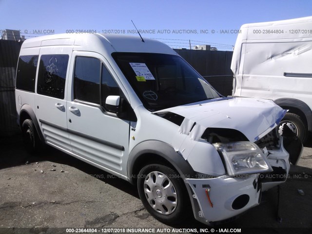 NM0KS9CN5BT070865 - 2011 FORD TRANSIT CONNECT XLT PREMIUM WHITE photo 1