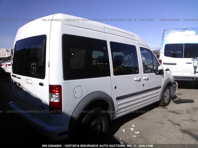 NM0KS9CN5BT070865 - 2011 FORD TRANSIT CONNECT XLT PREMIUM WHITE photo 4