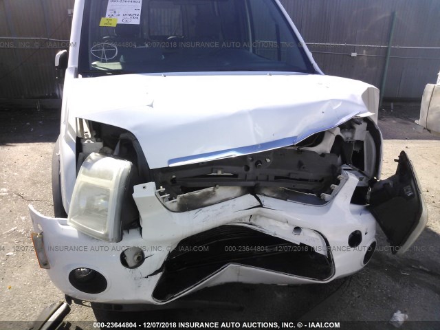 NM0KS9CN5BT070865 - 2011 FORD TRANSIT CONNECT XLT PREMIUM WHITE photo 6