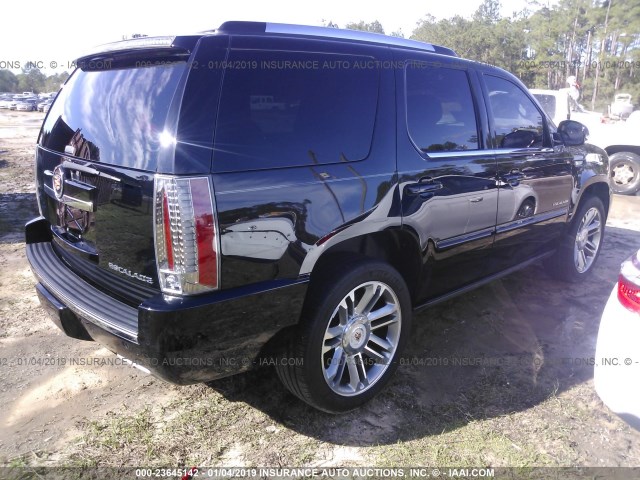 1GYS3CEF0ER203322 - 2014 CADILLAC ESCALADE PREMIUM BLACK photo 4