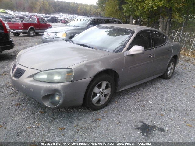 2G2WP582261239317 - 2006 PONTIAC GRAND PRIX GOLD photo 2