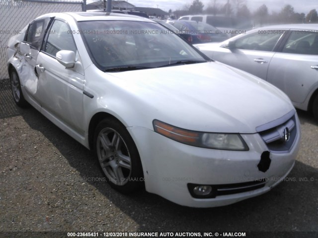 19UUA66248A051521 - 2008 ACURA TL WHITE photo 1