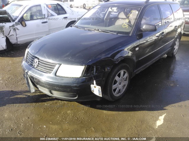 WVWNA63B2XE435070 - 1999 VOLKSWAGEN PASSAT GLS BLACK photo 6