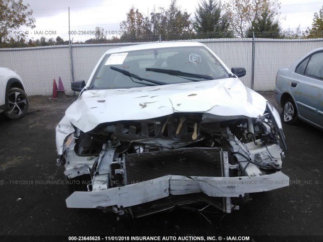 1G11B5SA1DF349021 - 2013 CHEVROLET MALIBU LS 白色 照片 6