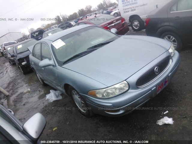 1G4HR54K13U201898 - 2003 BUICK LESABRE LIMITED BLUE photo 1