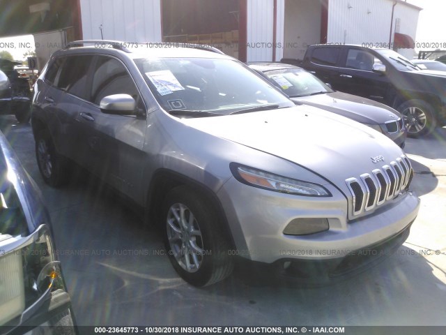 1C4PJLCB4GW179452 - 2016 JEEP CHEROKEE LATITUDE GRAY photo 1