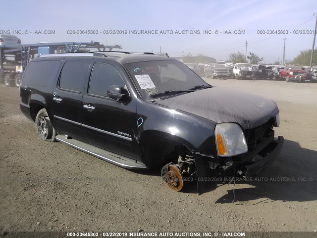 1GKUCMEF8AR273802 - 2010 GMC YUKON XL DENALI BLACK photo 1