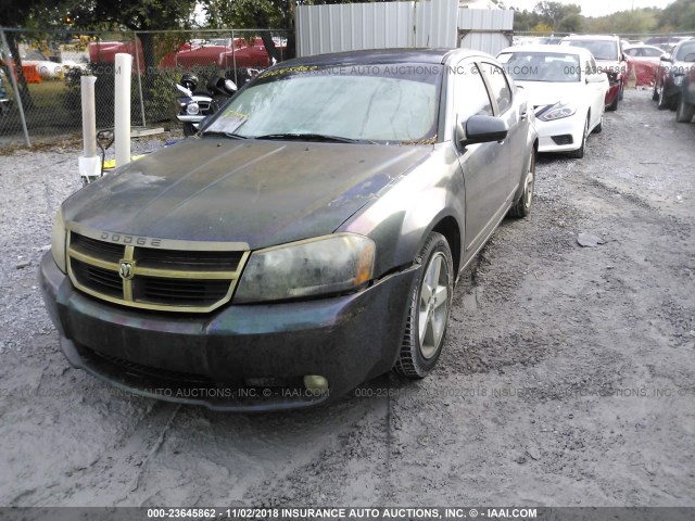 1B3LC76M98N665728 - 2008 DODGE AVENGER R/T BLUE photo 6