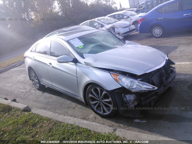 5NPEC4AB5DH629900 - 2013 HYUNDAI SONATA SE/LIMITED SILVER photo 1