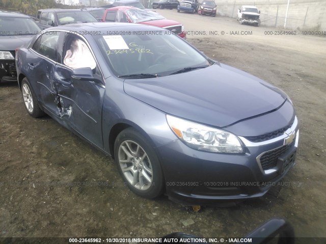 1G11C5SL2FF344234 - 2015 CHEVROLET MALIBU 1LT BLUE photo 1