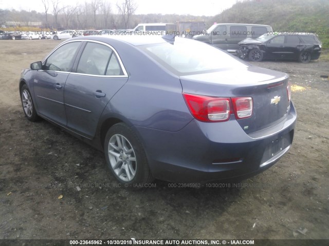 1G11C5SL2FF344234 - 2015 CHEVROLET MALIBU 1LT BLUE photo 3