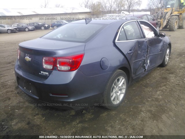 1G11C5SL2FF344234 - 2015 CHEVROLET MALIBU 1LT BLUE photo 4